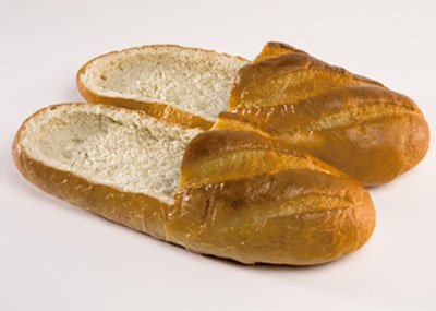 Zapatos de Pan para aquellas que tienen muchas a migas